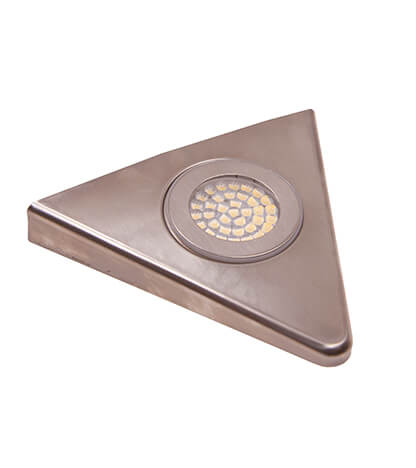 Under wall unit triangle light