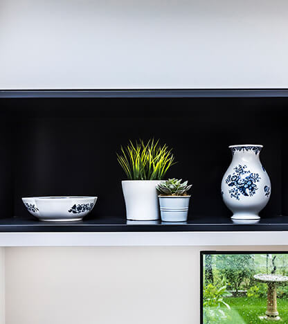 Decorative open units